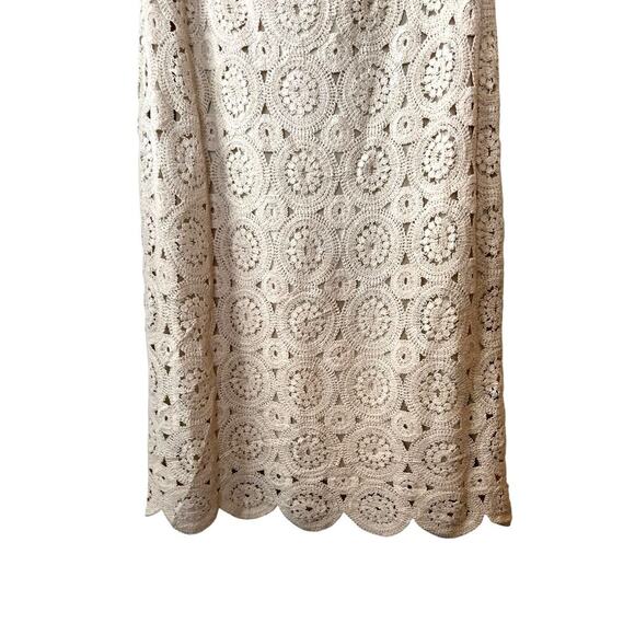 Donna Karan New York Boat Neck Lace Sleeveless Shift Dress Women's Size 16 - Picture 8 of 16